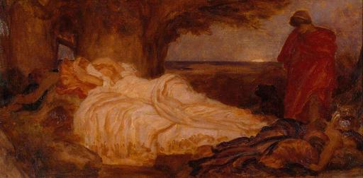 Colour Study for Cymon and Iphigenia by Lord Frederic Leighton, 1884 ...