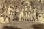 Gruppe australischer Ureinwohner in Tracht - sehr frühe 1900er Jahre