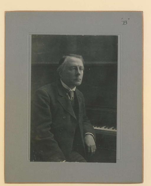 Arthur Friedheim Photo B (HS85-10-25846) original, arthur friedheim, pianist, composer, portrait, classical music