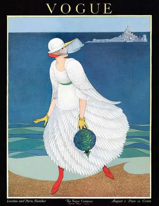 Vogue cover November 1st, 1915, by George Wolfe Plank — PICRYL