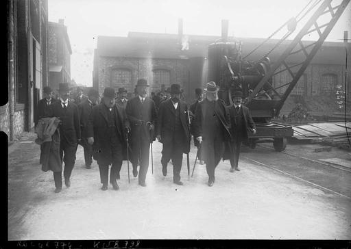 Inauguration du tunnel de Marseille au Rhône (tunnel de Rove), Charles ...