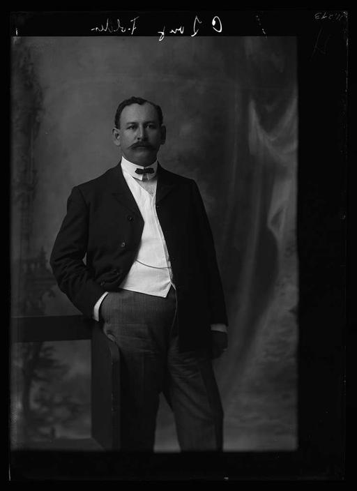 Carlos A. Long (PNM-196-16106, original), portrait, man, carlos a long, black and white, 1920 s