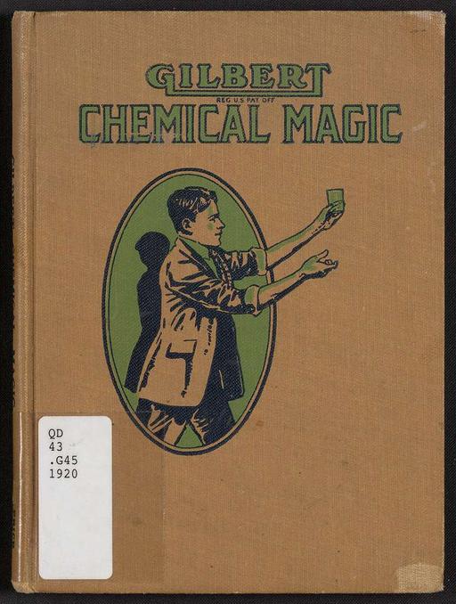 Gilbert Chemical Magic; A Presentation of Original and Famous Tricks in Conjuring Accomplished by the Use of Chemicals -  2662ce936ccc5b0d290c7e912f15cdb7 (page 14), gilbert, chemical magic, chemistry set, magic tricks, conjuring, advertisement, boy, science, toys