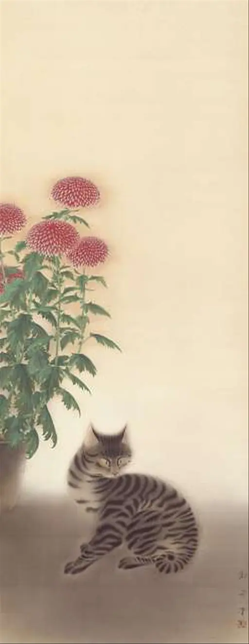 速水御舟《昆虫二題 粧蛾舞戯》1926（大正15）年、山種美術館、東京