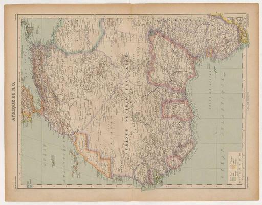 Atlas Universel de Geographie construit d'après les sources originales et les documents les plus récents, cartes, voyages, mémoires, travaux géodésiques, etc. - nouvelle édition conforme aux... - btv1b52513644d (275 of 369), atlas, geography, map, regions, territories, cartography