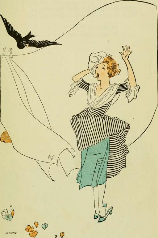Journeys through Bookland - a new and original plan for reading applied to the world's best literature for children (1922) (14596536198), children, books, reading, fantasy, advertisement, literary characters, bookland, education