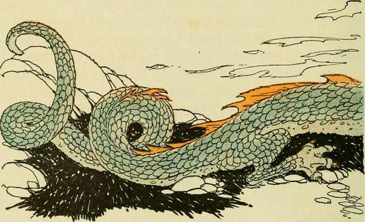 Journeys through Bookland - a new and original plan for reading applied to the world's best literature for children (1922) (14596757617), children, books, fantasy, landscape, reading, illustration, characters