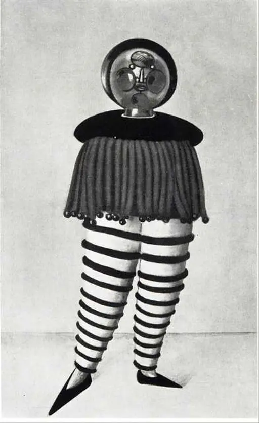 Oskar Schlemmer Triadisches Ballett 200 — PICRYL - Public Domain