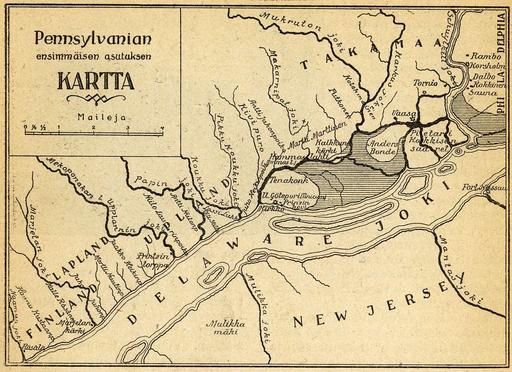 Pennsylvania First colonization map - Public domain map - PICRYL ...