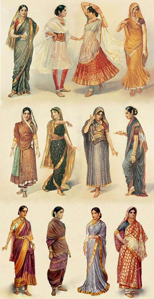 traditional indian dress women Noteworthy Aspects of Clothing for Men and | by Mita Nath Clothing in India - Wikipedia