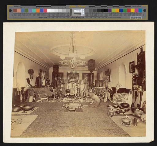 Interior of Iolani Palace (PPWD-2-2-004, original), iolani palace, victorian interior, salon, historical architecture, furnishings
