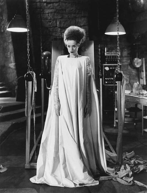 bride of frankenstein black dress 1935 still 03 — PICRYL Micheline pitt Size:5 Years _okendo:syndication_key:CL134604002 Clarice Linen Midi Dress 49.5 26.75