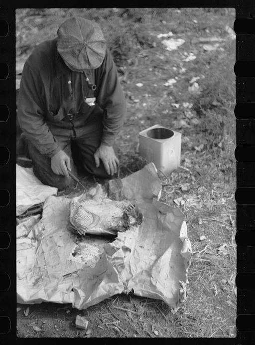 Hobo turtle soup Minneapolis, MN 8a04756a original, hobo, turtle soup, men, outdoor cooking, minneapolis, soup, pot, depression era