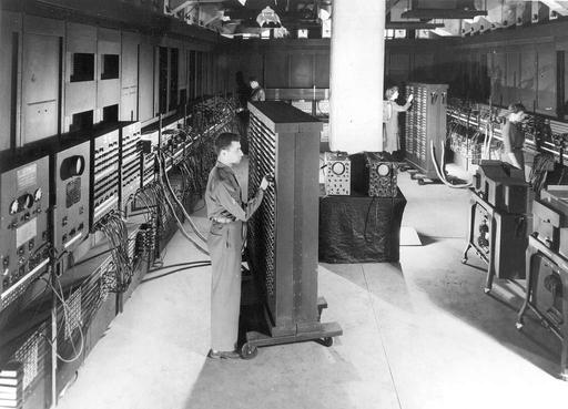 Classic shot of the ENIAC (full resolution) — PICRYL - Public Domain ...