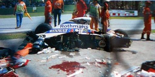 Ayrton Senna car after accident — PICRYL - Public Domain Media