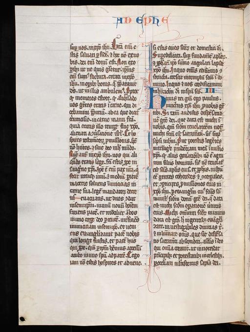 Aarau, Aargauer Kantonsbibliothek, MsWettF 2, f. 119v – Biblia Sacra ...