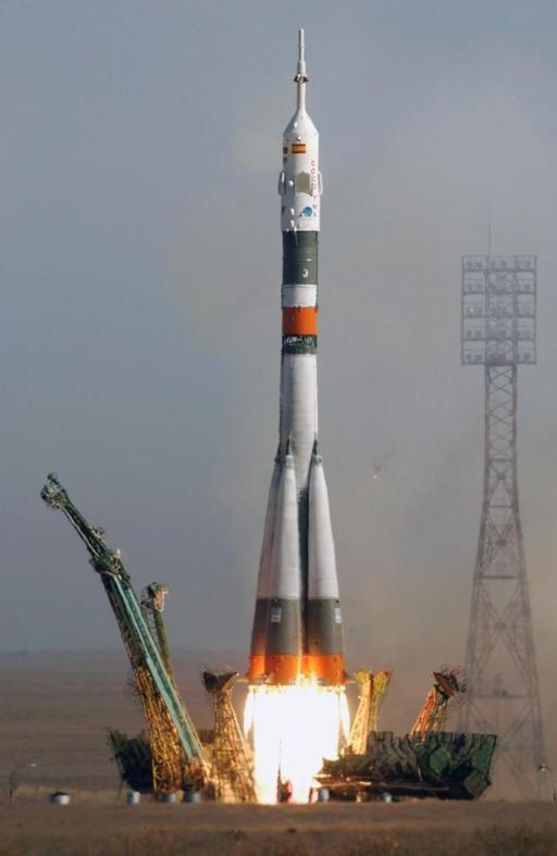 Expedition 8 Soyuz TMA-3 launch from Baikonur Cosmodrome — PICRYL