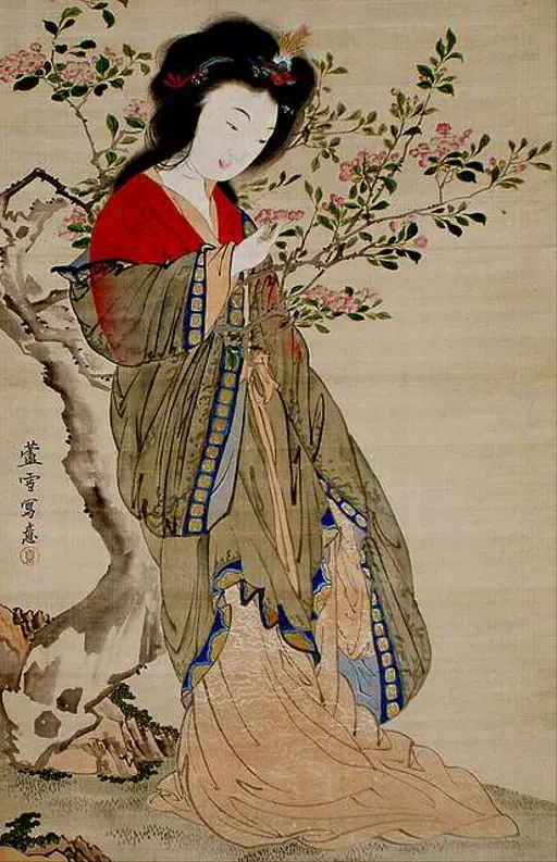 月次風俗図屏風8b - 複製. 17th century Japan. Public domain image