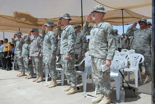 Colonel Wayne Grigsby, commander of 3rd Brigade Combat - PICRYL ...
