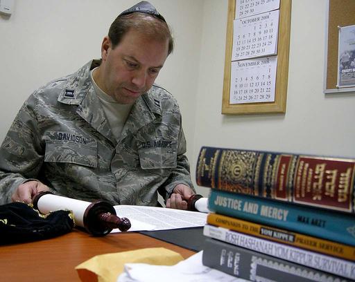 USAFA Rabbi celebrates Yom Kippur with deployed Jewish… — NARA and ...