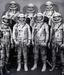 Original Seven Astronauts. NASA public domain image colelction.