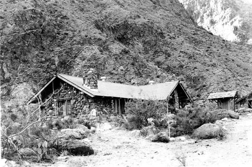 Grand Canyon National Park - ORIGINAL LODGE 04439, lodge, building, snow, trees, winter, architecture, historic, exterior