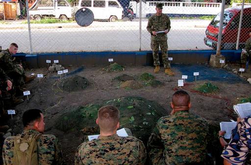 Capt. Dale Webster, operations officer with 4th Marine — PICRYL ...