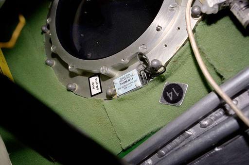 U.S. Lab, Radiation Area Monitor (RAM)(Dosimeter) labeled 7A/SM-W14 ...
