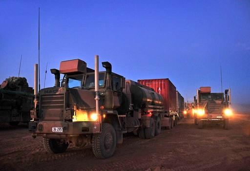 Vehicles with Mentoring Task Force 2 line up Nov. 1, - PICRYL - Public ...