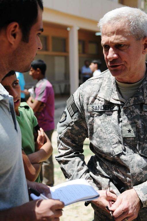 Brig. Gen. Stephen Sanders, deputy commander of support — NARA and