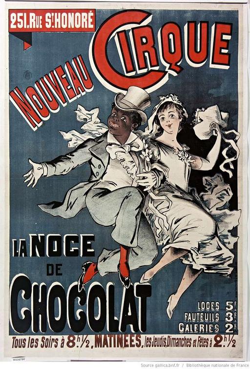 La noce de Chocolat - Art nouveau public domain poster -… — PICRYL