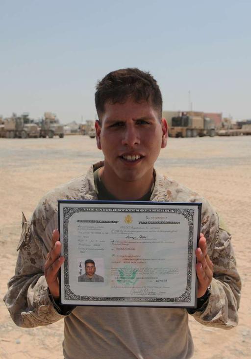 Lance Cpl. Герман Торрес Чанганаки, 21 год, первоначально, lance cpl, german torres changanaqui, rifleman, 1st battalion, 2nd marine regiment, regimental combat team 6, security, patrol, khan neshin, helmand province, afghanistan, marines, enemy activity, local population