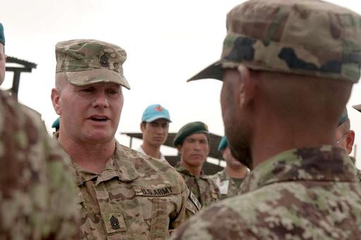 Command Sgt. Maj. John Troxell, ISAF Joint Command - PICRYL - Public ...
