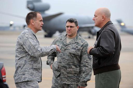 Col. John Roscoe Portrait  by Defense Visual Information Distribution Service, col john roscoe, 305th operations group, commander, portrait, military, officer