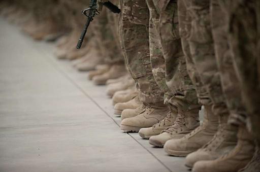 U.S. Army soldiers from Regional Command South stand - NARA & DVIDS ...