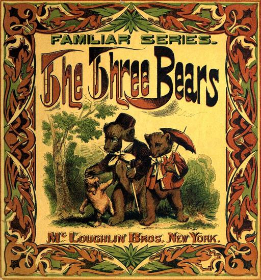 The three bears pg 1 - Public domain book illustration - PICRYL ...