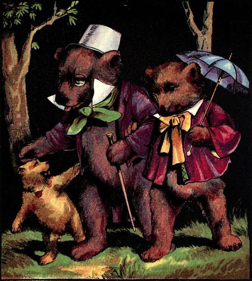 The three bears pg 5 - Public domain book illustration — PICRYL ...