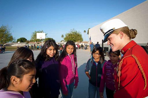 Sgt. Codie Williams, the U.S. Marine Drum and Bugle - PICRYL - Public ...