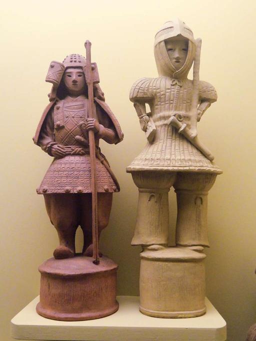 Haniwa, Tomb Culture 300-500 AD, Honshu, Japan - AMNH -… — PICRYL