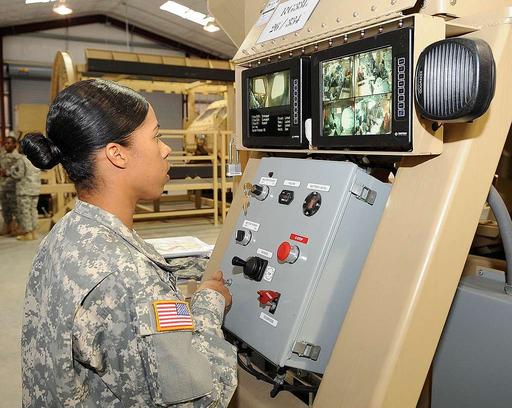 A Joint Base Lewis-McChord soldier operates a Mine - NARA & DVIDS ...