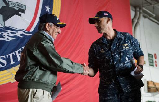 Capt. Ron Reis, commanding officer of the aircraft — NARA and DVIDS ...