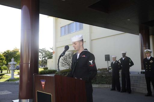 Yeoman 3rd Class Raymond Owiesny, originally from Marion,, yeoman, 3rd class, raymond owiesny, uniform, military, portrait, us navy