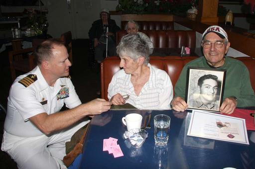 Capt. Ronald Oswald, commanding officer of Naval Operational - NARA ...