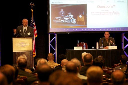 George W. Solhan, at lectern, the deputy chief of naval - NARA & DVIDS ...
