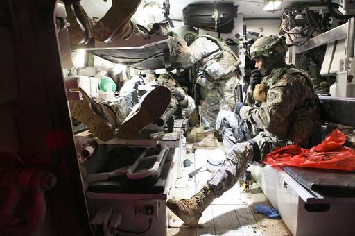 U.S. Army Spc. Jason Etter, right, with Kilo Troop, - PICRYL - Public ...