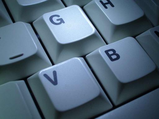 Cherry G84-4400PPAGB01 -- pad printed close-up (original), keyboard, cherry, g 84 4400 ppagb 01, pad printed, keys, technology, electronics, input device