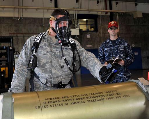 Staff Sgt. Justin Walter, left, originally from Greenville,, military, uniforms, rifle, soldiers, outdoors, men, staff sergeant, training, deployment