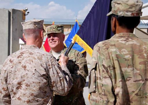 U.S. Army Brig. Gen. Mark S. Inch accepts the colors - PICRYL - Public ...