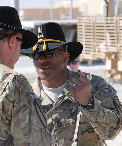 U.S. Army Command Sgt. Maj. Roderick Jones, now command - PICRYL ...