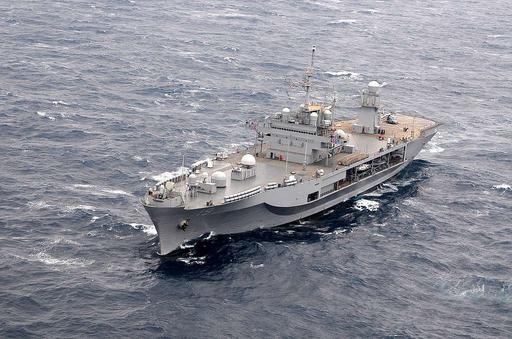 The amphibious command ship USS Blue Ridge (LCC 19) — PICRYL
